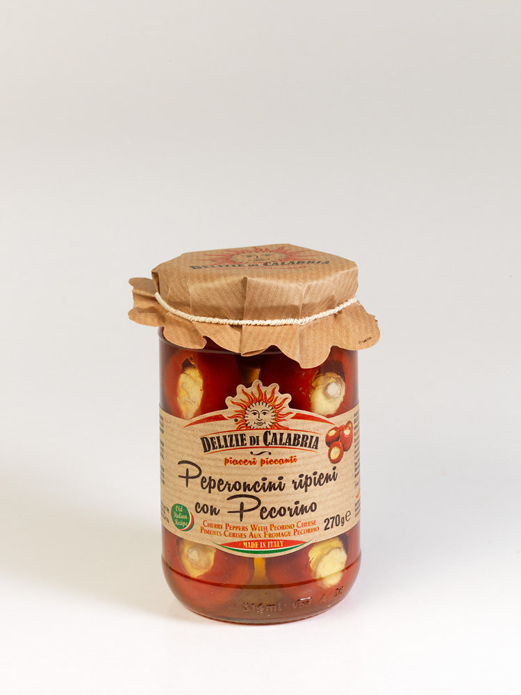 Gefüllte Paprika mit Pecorino